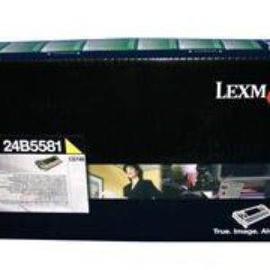 Gul lasertoner - Lexmark 24B5581 - 12.000 sider