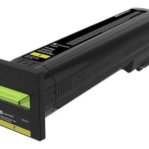 Gul lasertoner - Lexmark 72K2XYE - 22000 Sider
