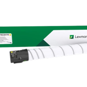Gul lasertoner - Lexmark 76C0HY0 - 34.000 sider