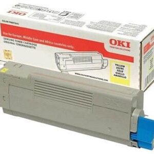 Gul lasertoner - OKI 46490605 - 6.000 sider