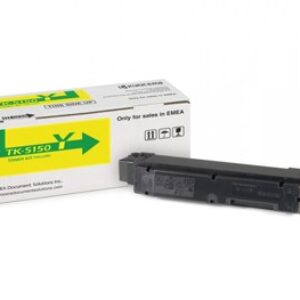 Gul lasertoner TK-5150Y - Kyocera - 10.000 sider