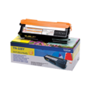 Gul lasertoner TN-328Y - Brother - 6.000 sider