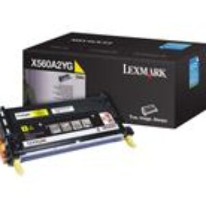 Gul lasertoner X560 - Lexmark - 4.000 sider