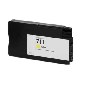 HP 711 gul blækpatron 28ml - Kompatibel - CZ136A