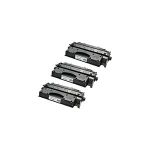 HP 80X rabat sæt! 3 stk sort toner 17.000 sider - Kompatibel - CF280X