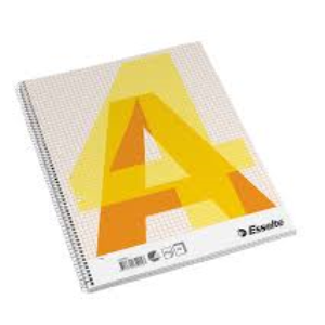 Kollegieblok ternet A4 70 sider - 70gr.