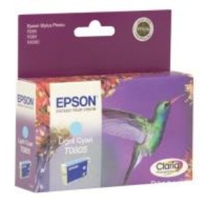 Light cyan blækpatron T0805 - Epson - 7,4ml.