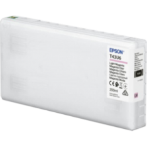 Light magenta blækpatron - Epson T43U640 - 200 ml