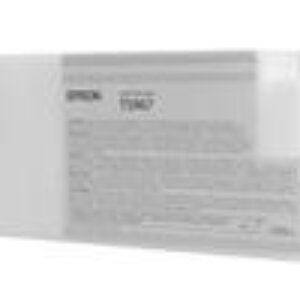 Light sort blækpatron - Epson T6367 - 700ml.