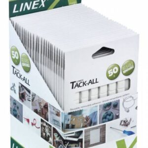 Linex Tack-All - Klæbemasse 65 tern (1x1cm) - 50 gr.
