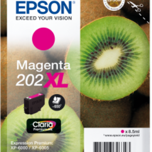 Magenta blækpatron 202XL - Epson - 8,5ml.