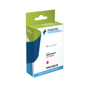 Magenta blækpatron - Brother 125XL - 13ml