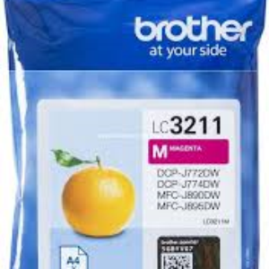 Magenta blækpatron - Brother LC3211M - 3,0 ml