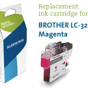 Magenta blækpatron - Brother LC3213M - 6,6 ml.
