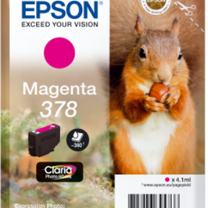 Magenta blækpatron - Epson 378 - 4,1 ml