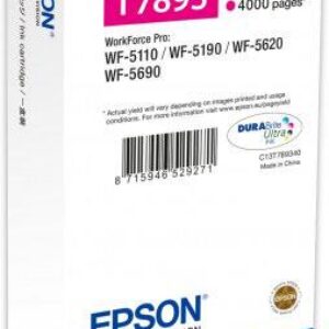 Magenta blækpatron - Epson 79XXL - 34,2 ml