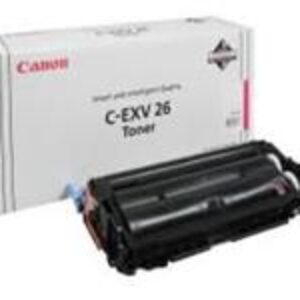 Magenta lasertoner C-EXV26 - Canon - 6.000 sider.