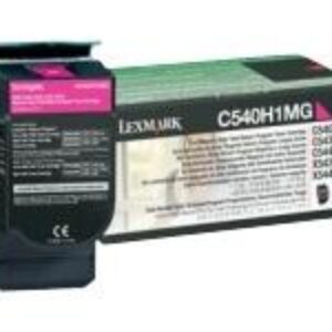 Magenta lasertoner C540H - Lexmark - 2.000 sider