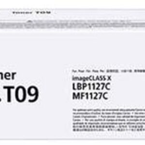 Magenta lasertoner - Canon T09 - 5.900 sider.