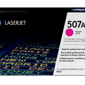 Magenta lasertoner - HP 507A - 6.000 sider