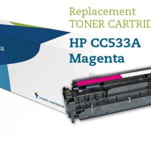 Magenta lasertoner - HP CC533A / Canon 718 - 2.800 sider