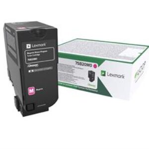Magenta lasertoner - Lexmark 75B20M0 - 10.000 sider