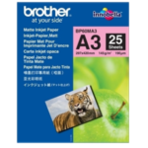 Mat BP60MA3 Inkjetpapir A3 - Brother - 145gr. - 25 ark