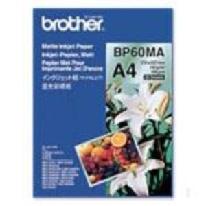 Mat inkjetpapir A4 - Brother- 145gr. - 25 ark