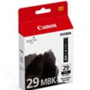 Matt Sort blækpatron - Canon PGI-29MBK - 1.925 sider