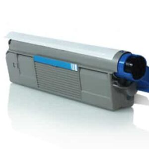 Oki 43324423 cyan toner 5.000 sider 43324423 - Kompatibel
