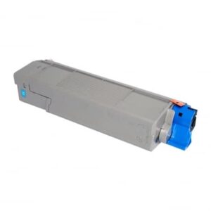 Oki 46490607 cyan toner 6.000 sider 46490607 - Kompatibel
