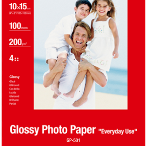 Originalt glossy fotopapir 10x15 "Everyday Use" 200gr - Canon - 100 ark