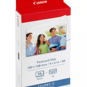 Papir + blæk 10x15 - Canon KP-36IP - 36 billeder