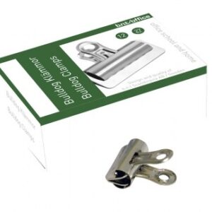 Papirklemmer bulldog 27mm 12stk.