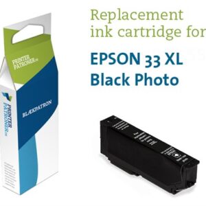 Photo sort blækpatron - Epson T3361PBK - 11 ml