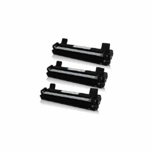Rabat sæt! 3 stk Brother TN1050BK sort toner alt 4.500 sider - Kompatibel - TN1050