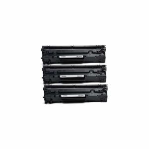 Rabat sæt! 3 stk HP 35A sort toner 4.500 sider i alt - Kompatibel - CB435A