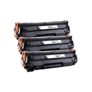 Rabat sæt! 3 stk HP 78A sort toner 6.300 sider i alt - Kompatibel - CE278A