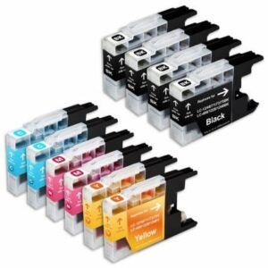 Rabat sæt! Brother LC1240 - 4 x bk 2 x c-m-y - Kompatibel - LC1240