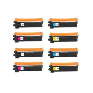 Rabat sæt! Brother TN230 - 2 x 4 farver BK-C-M-Y - Kompatibel - TN230 - 12.800 sider