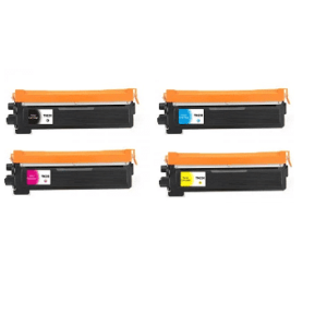 Rabat sæt! Brother TN230 - 4 farver BK-C-M-Y - Kompatibel - TN230 - 6.400 sider