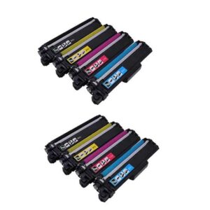 Rabat sæt! Brother TN243 - 2 x 4 farver BK-C-M-Y - Kompatibel - TN243 - 10.600 sider