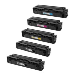 Rabat sæt! Canon 054H ? 2x BK 1x C-M-Y ? Kompatibel ? 054H ? 13.100 sider