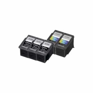 Rabat sæt! Canon PG-540XL / CL-541XL - 3 x Sort 2 x Farve - Kompatibel - PG-540XL - 88 ml