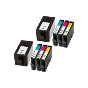 Rabat sæt! HP 903XL - 2 x 4 farver BK-C-M-Y - Kompatibel - 903XL - 138 ml