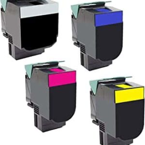 Rabat sæt! Lexmark C540 BK-C-M-Y toner - Kompatibel C540