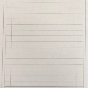 Regningsblok 2x50 blade