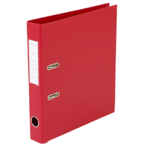 Rød Smal Brevordner A4 50mm