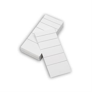 Rygetiketter til bred brevordner 100 stk.