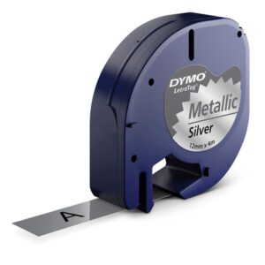 Sølvmetal metaltape - 12 mm